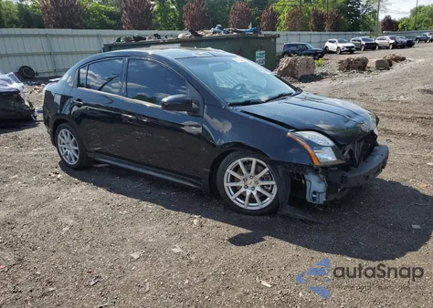 2010 Nissan Sentra Se-R Spec V из США, поврежденный, VIN 3N1CB6AP9AL692496